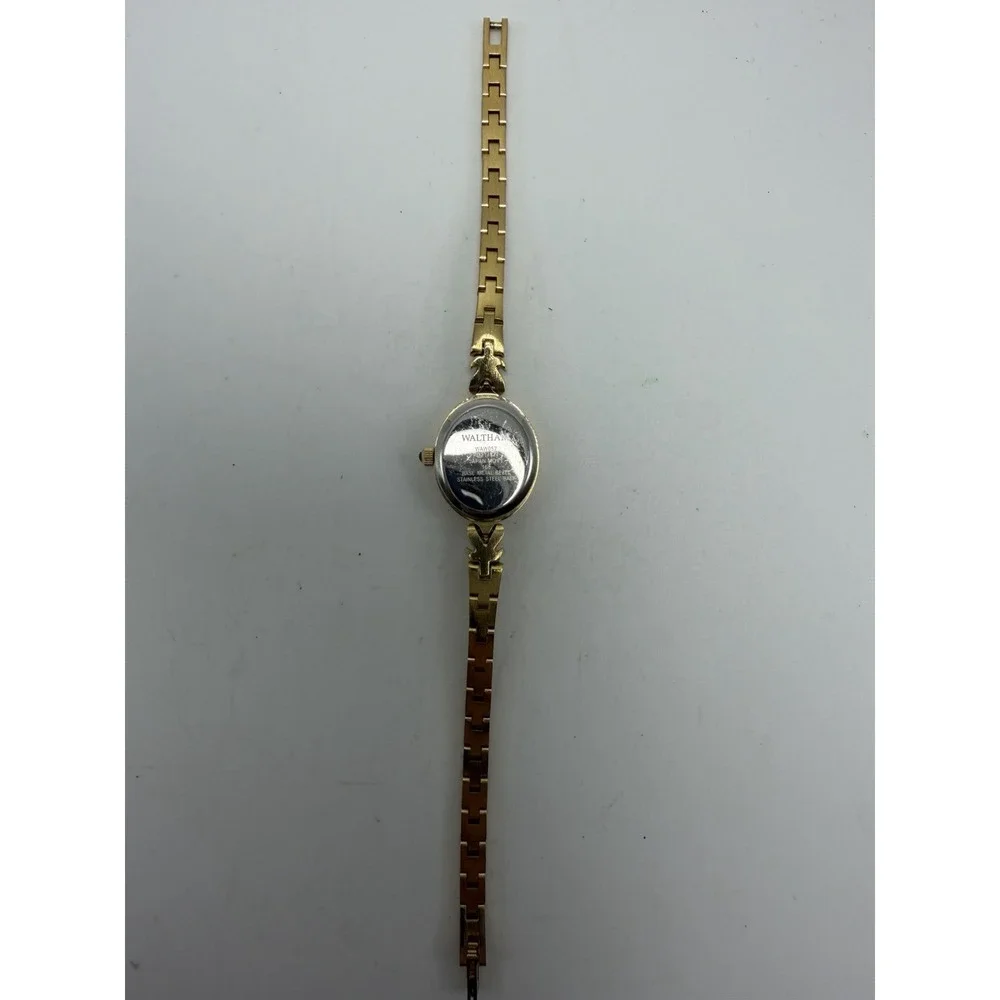 Waltham Women WAW052 New Battery Ladies MOP Watch 18MM 6.5